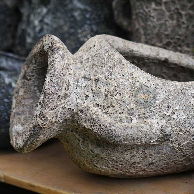 2949 Chậu Atlantic Bình Nằm 2 Quai 40x30x25 M19