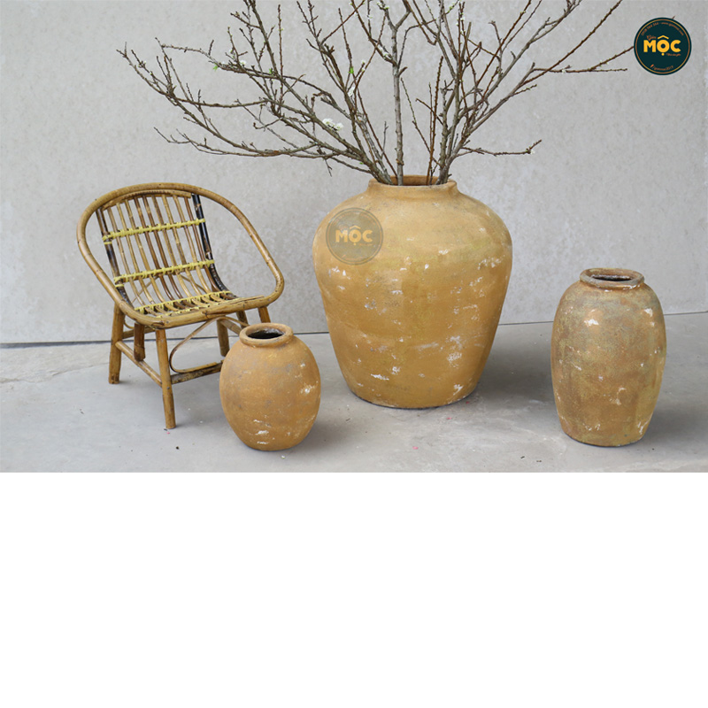 Trang Trí | 3317 Atlantic Bình Hoa Mai 58x58x60 M23