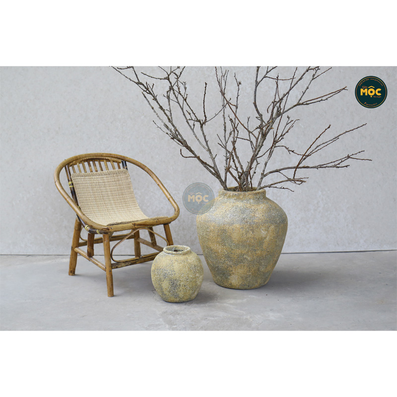 Trang Trí | 3317 Atlantic Bình Hoa Mai 58x58x60 M23