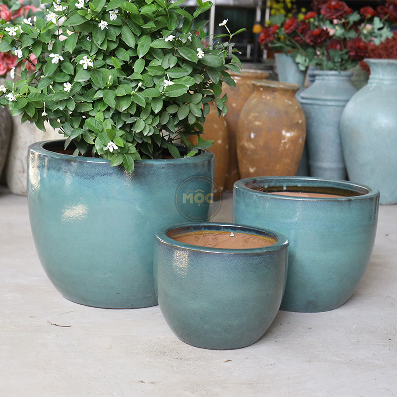 3443 OD Trứng 29x29x24 Xanh Rêu