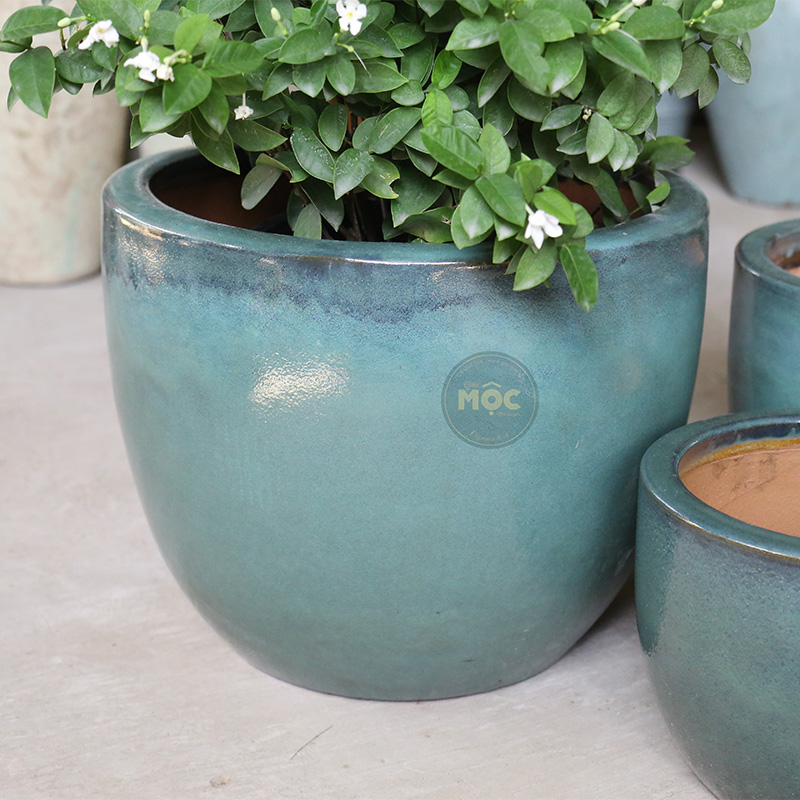 3443 OD Trứng 29x29x24 Xanh Rêu