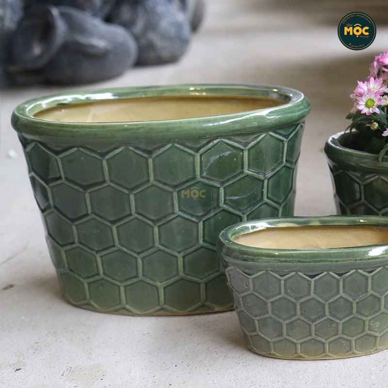 3536 ID Oval Tổ Ong 20x11x11