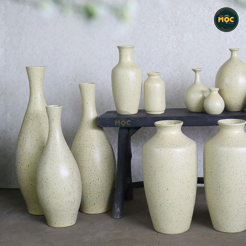 Cắm Hoa Tươi | Mờ | 3630 Bình Hoa Bốn Mùa 20x20x58 M8