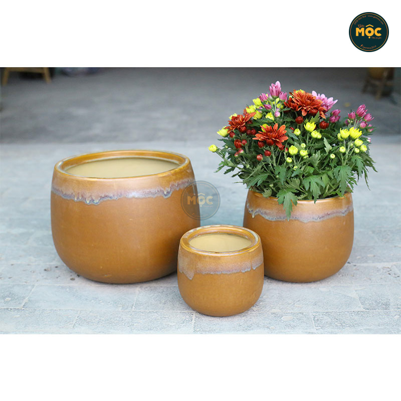 Mờ | 3746 Chậu ID Bầu Đáy 21x21x17 M19