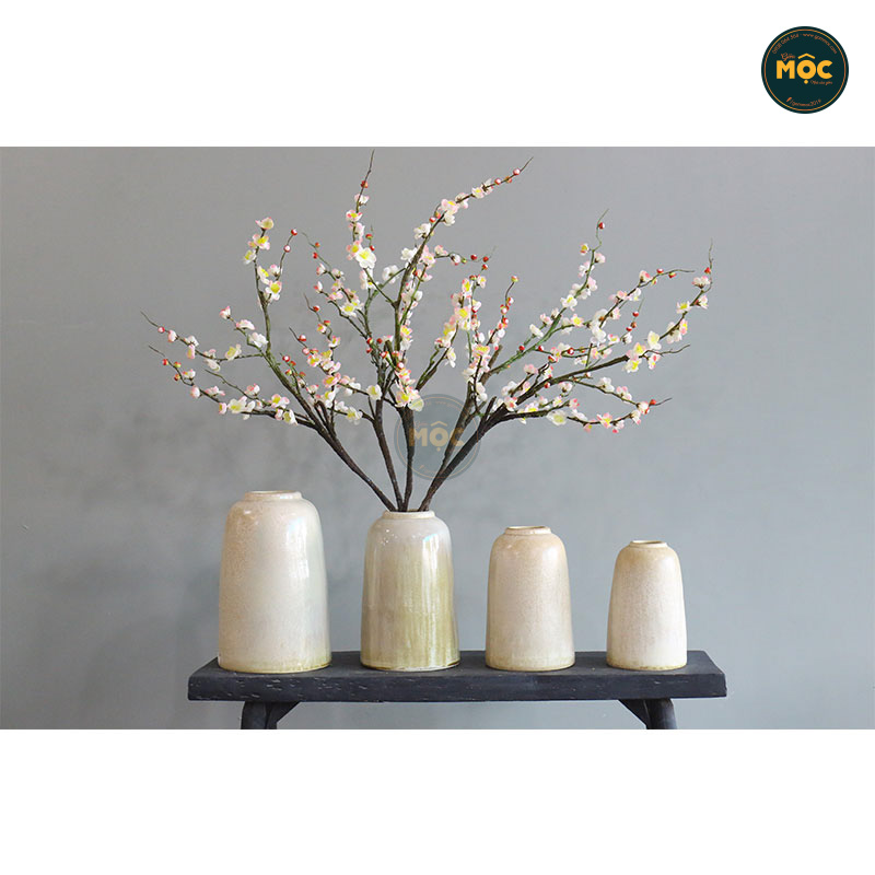 Cắm Hoa Tươi | Bóng | 3742 Bình Hoa Bốn Mùa Chuông H36 23x23x36 M11