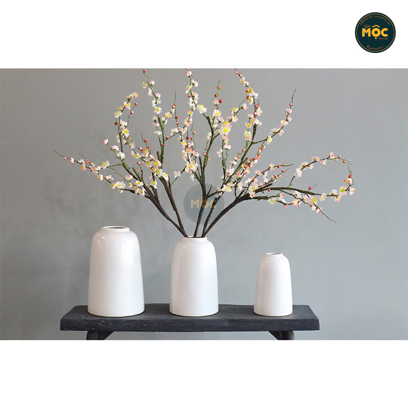 Cắm Hoa Tươi | Mờ | 3742 Bình Hoa Bốn Mùa Chuông H36 23x23x36 M11