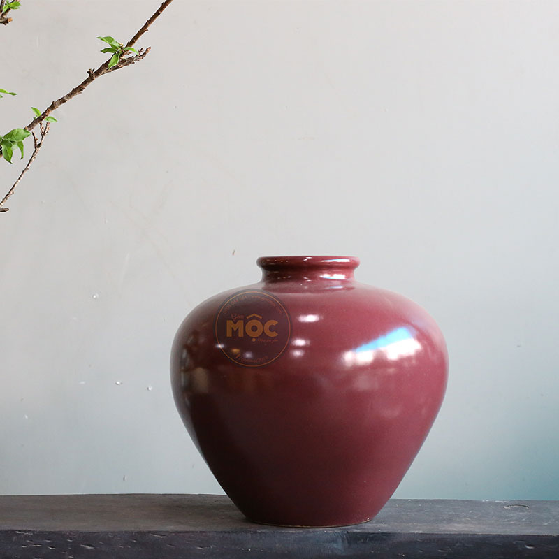 Cắm Hoa Tươi | Bóng | 3568 Bình Hoa Bốn Mùa 36x36x35 M14