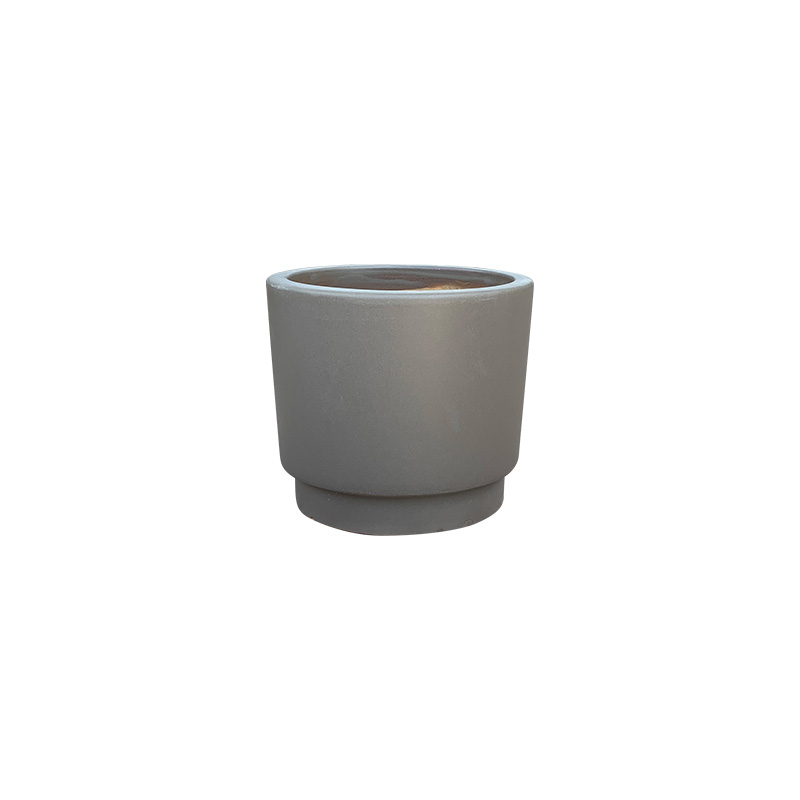 3438 Chậu Trụ Đáy Túm Men Lòng 18x18x15